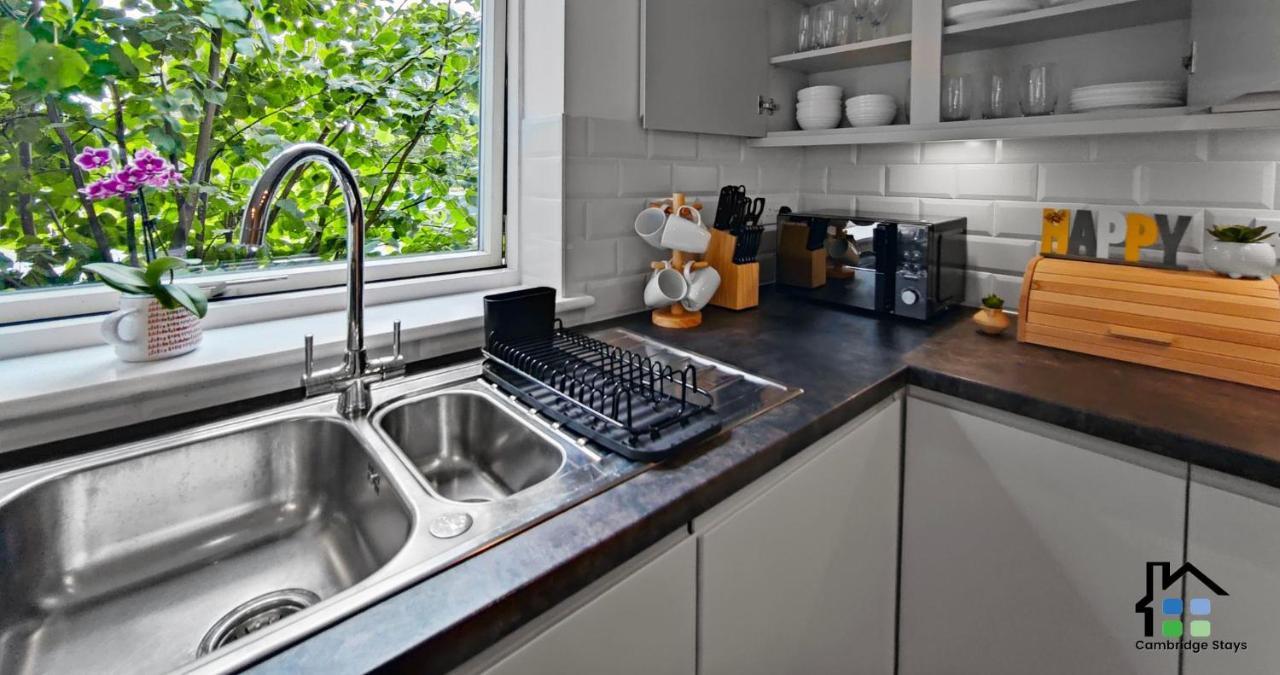 Cambridge Stays Riverside 2Br Flat-Walk To Centre-Parking-Balcony Luaran gambar